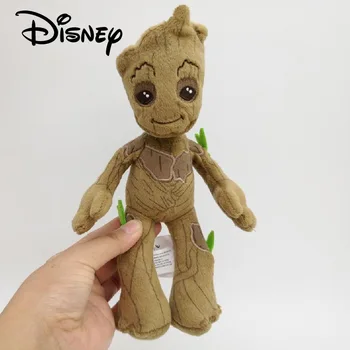 22 cm Disney Groot Bábiky, Plyšové Hračky Opatrovníci Galaxy Kawaii Groot Malý Strom Muž Plnené Bábiky, Plyšové Hračky pre Deti Darček
